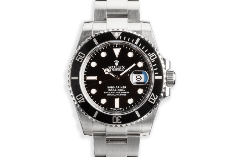 2017 Rolex Submariner 116610LN with Box and Papers