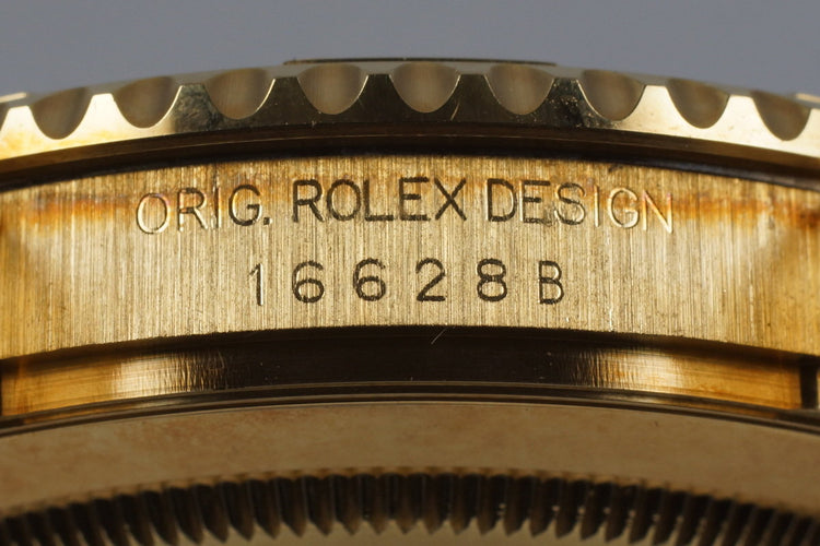 1998 Rolex YG Yacht-Master 16628B with Box and Papers