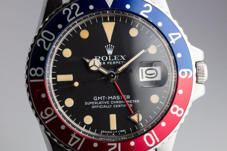 1972 Rolex GMT-Master 1675 "Pepsi"