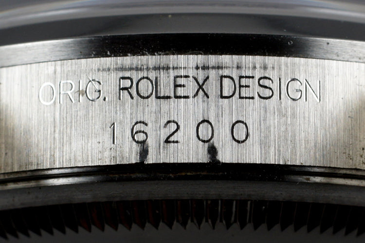 2002 Rolex Datejust 16200 with Box and Papers