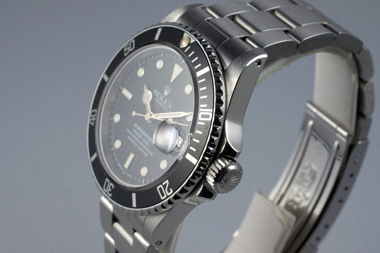 1986 Rolex Submariner 16800