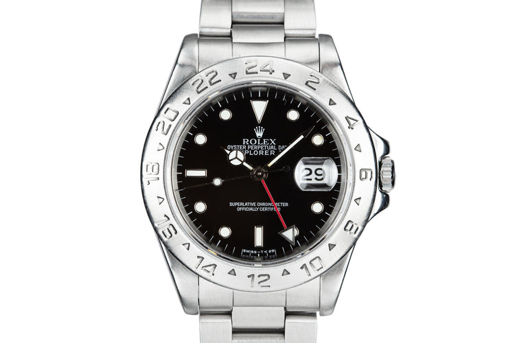 1995 Rolex Explorer II 16570 Black Dial