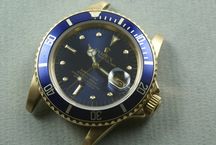 Rolex 18K Submariner Color Change Nipple Dial