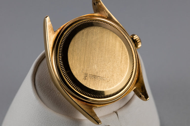 1958 Rolex 18K YG Day-Date 6611B with Serpico Y Laino Dial