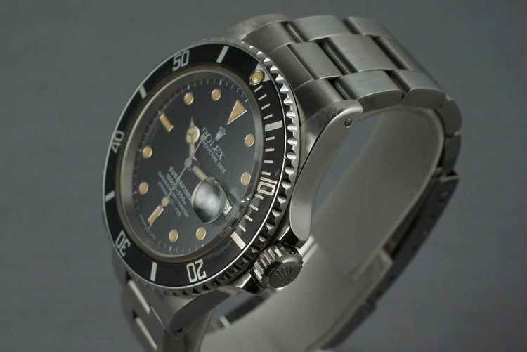 1986 Rolex Submariner 168000