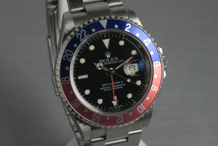 2005 Rolex GMT Master II 16710T