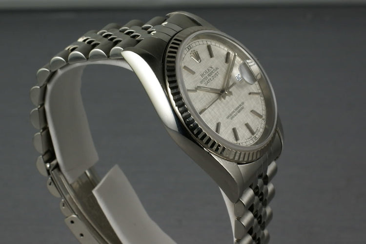 Rolex Stainless Steel Datejust 16220