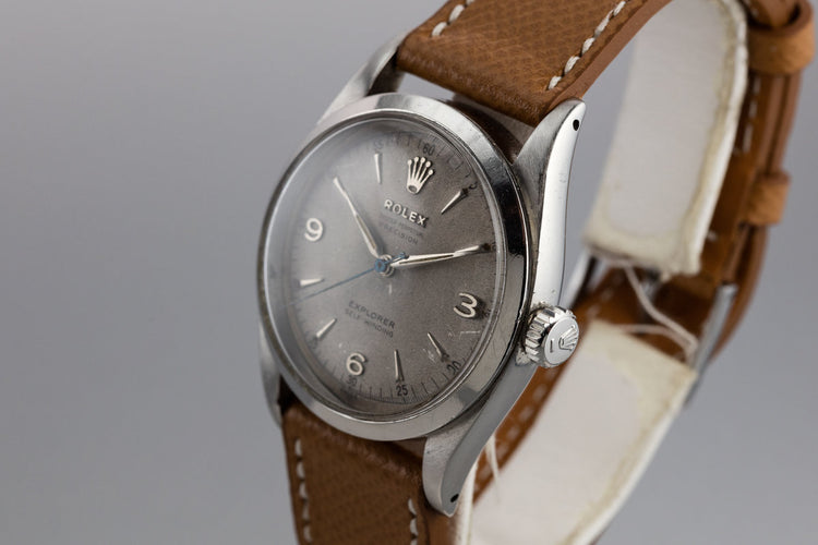 1953 Rolex Explorer 6298 with Silver Explorer SWISS Only Dial