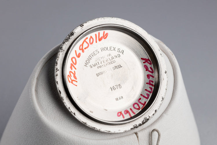 1968 Rolex GMT-Master 1675 Black Bezel