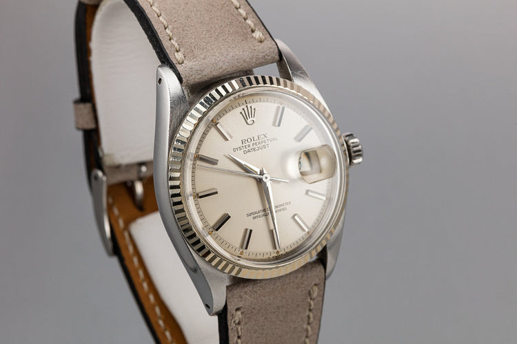 1978 Rolex DateJust 1601 Silver Dial