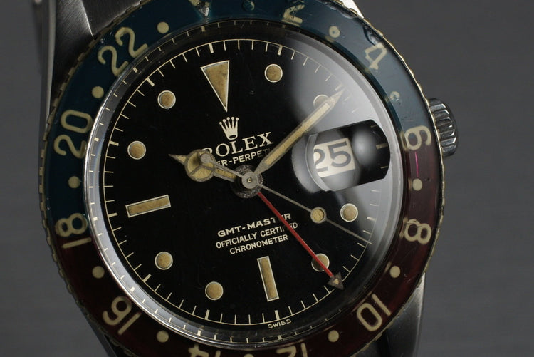 1954 Rolex GMT 6542 with Original Bakelite Bezel