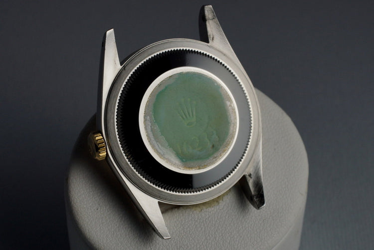 1991 Rolex Two Tone DateJust 16233 Glossy Black Dial