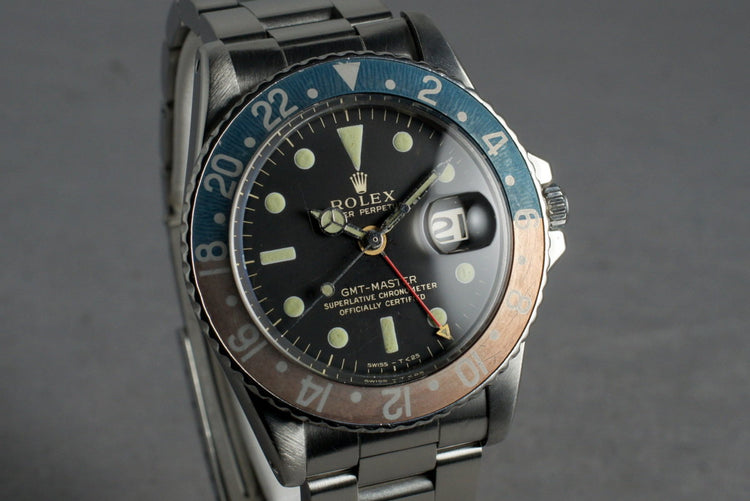 1965 Rolex GMT-Master 1675 Gilt Dial
