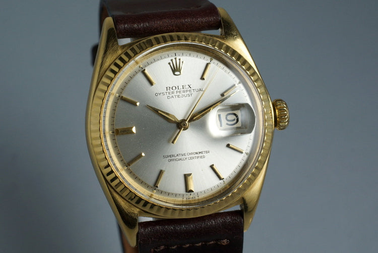 Rolex YG DateJust 1601