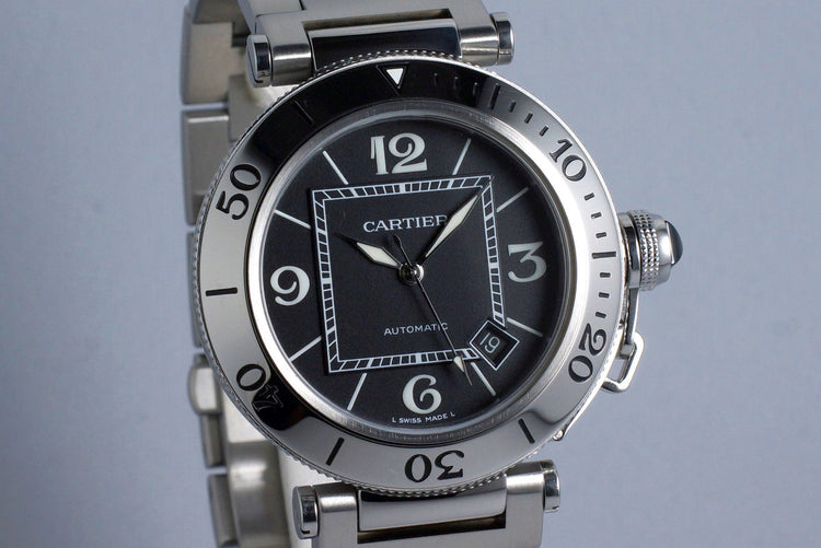 Cartier Pasha Sea Timer 2790 Black Dial