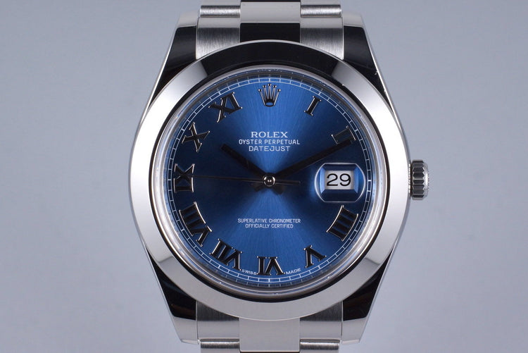 2015 Rolex DateJust 116300 with Box and Papers