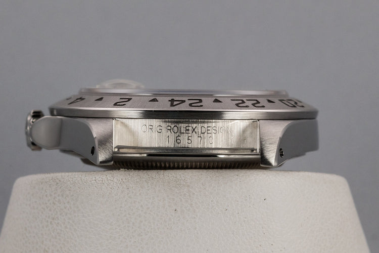 1991 Rolex Explorer II 16570 White Dial