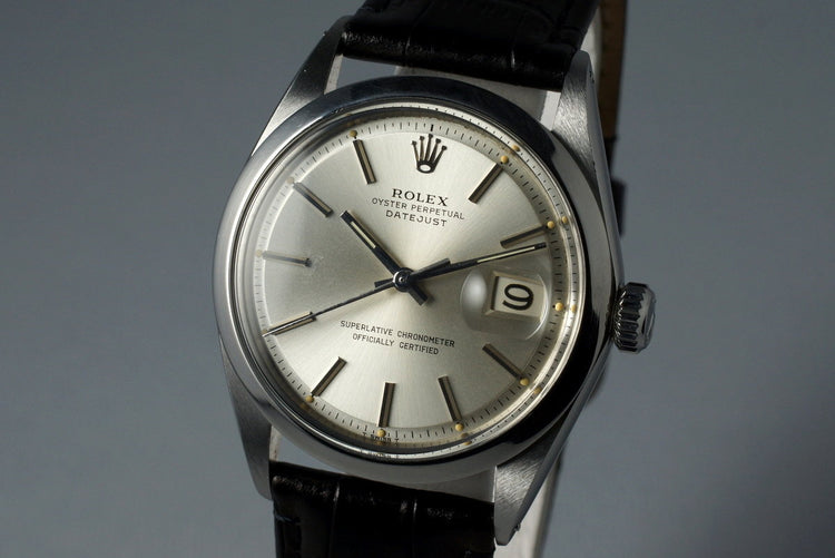 1969 Rolex DateJust 1600 Silver Dial