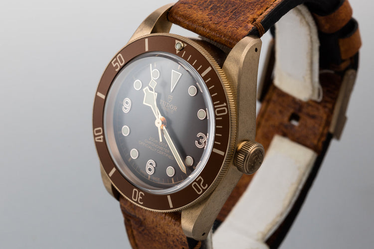 2017 Tudor Bronze Heritage Black Bay 79250BM with Box and Papers