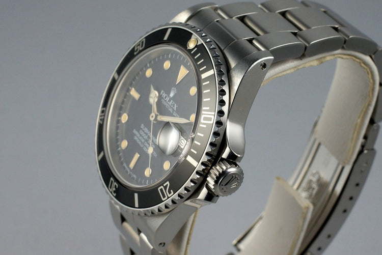 1987 Rolex Submariner 168000