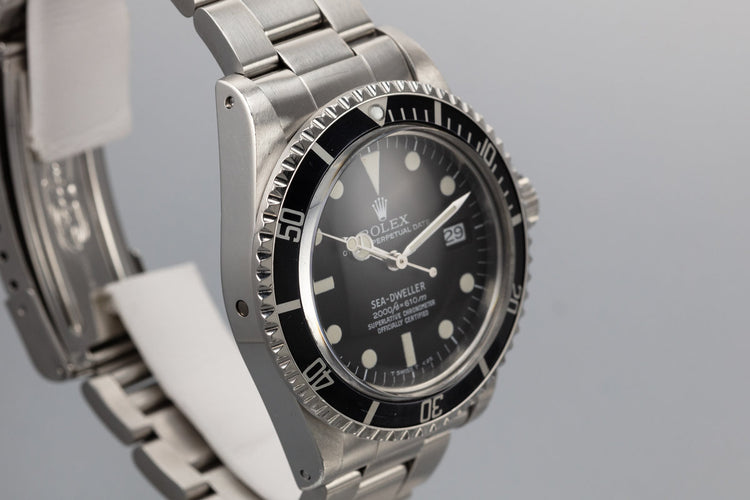 1979 Rolex Sea-Dweller 1665 with Rail Dial