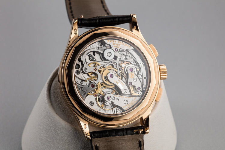 2017 Patek Philippe 18K Rose Gold Chronograph 5170R with Box and Papers