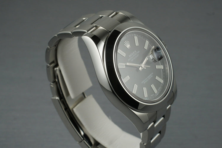 2013 Rolex DateJust 116300 with Box and Papers