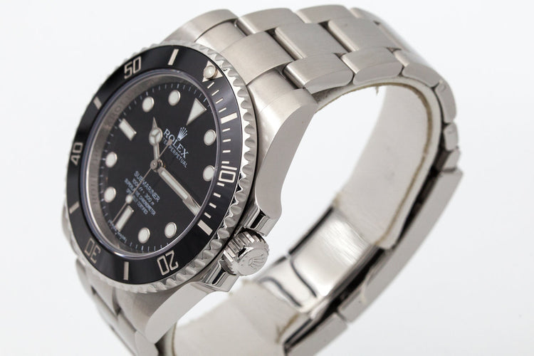 2016 Rolex Submariner 114060