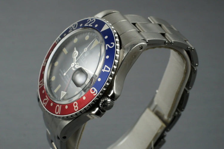 1970 Rolex GMT Ref: 1675 Mark I Dial