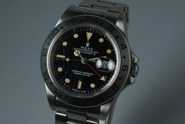 1984 Rolex Explorer II ‘Spider’ Rail Dial 16550 with Service Papers