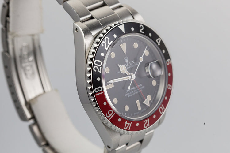 1985 Rolex Mens 16760 Fat Lady GMT-Master II