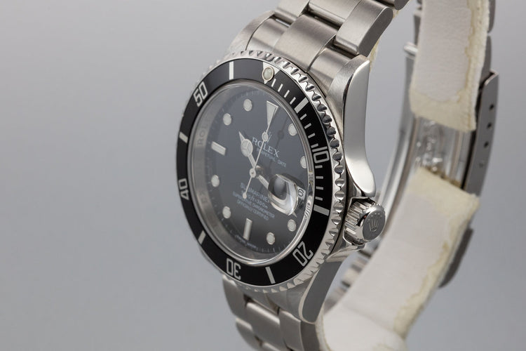 2007 Rolex Submariner 16610