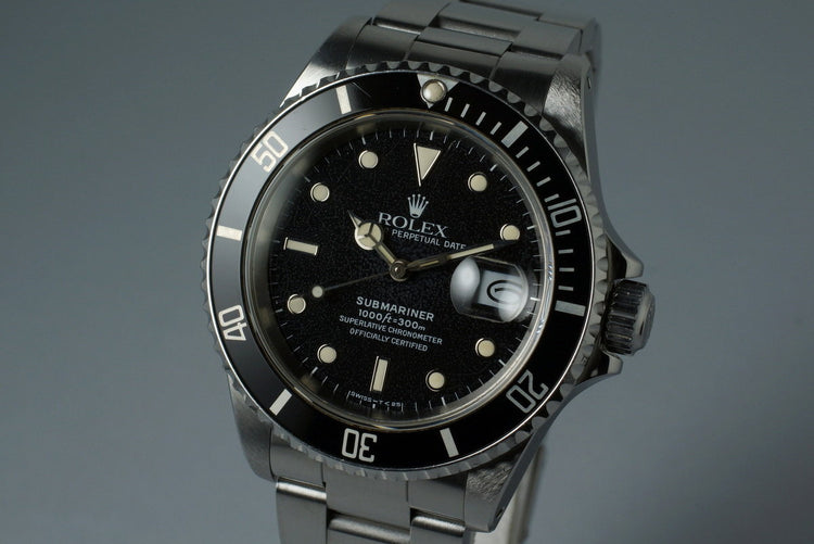 1988 Rolex Submariner 16610
