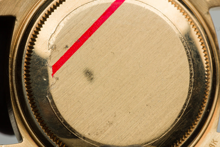 1971 18K YG Vintage Rolex Day-Date 1803 with Champagne Linen Dial