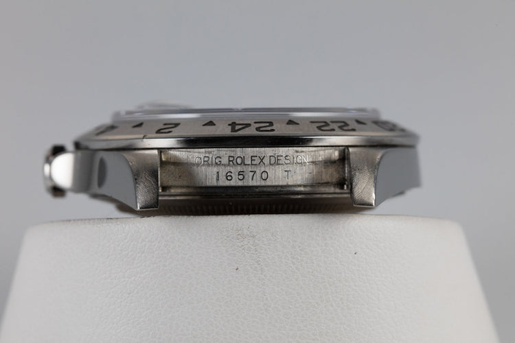 2005 Rolex Explorer II 16570 Black Dial with Box and Papers