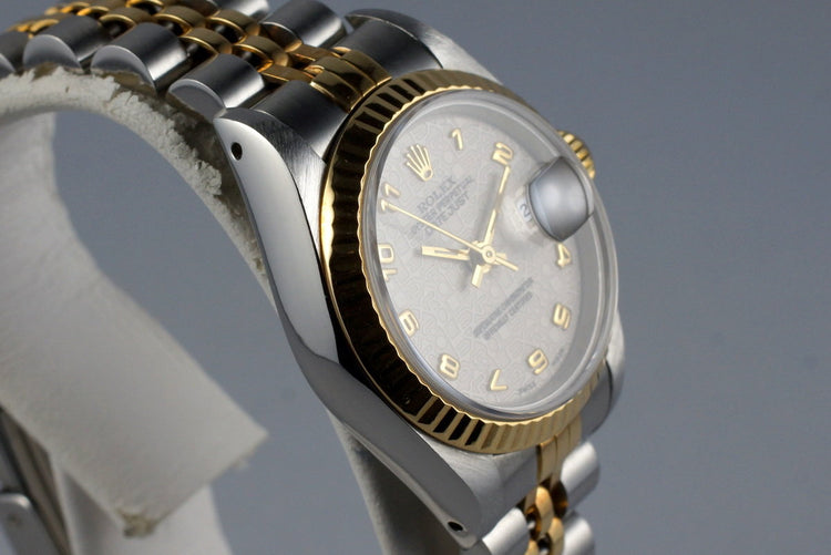1988 Rolex Ladies Two Tone DateJust 69173 Arabic Computer Dial