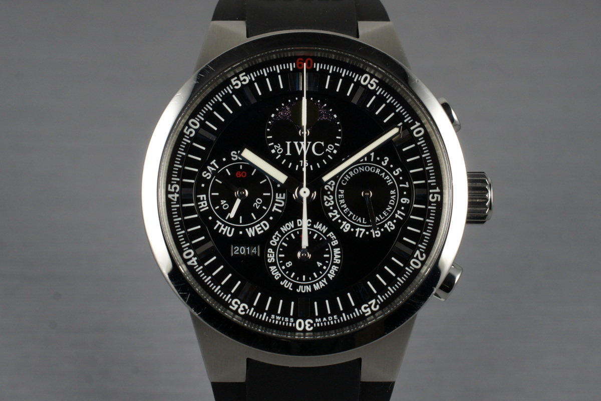 Iwc 3756 gst cheap perpetual calendar chronograph