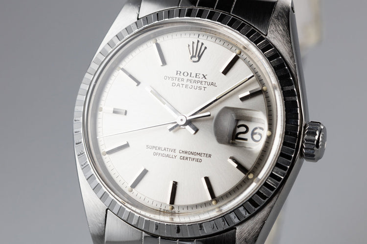 1968 Rolex DateJust 1603 Silver Dial