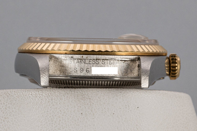 1995 Rolex Two-Tone DateJust 16233G Champagne Diamond Dial with Box and Papers