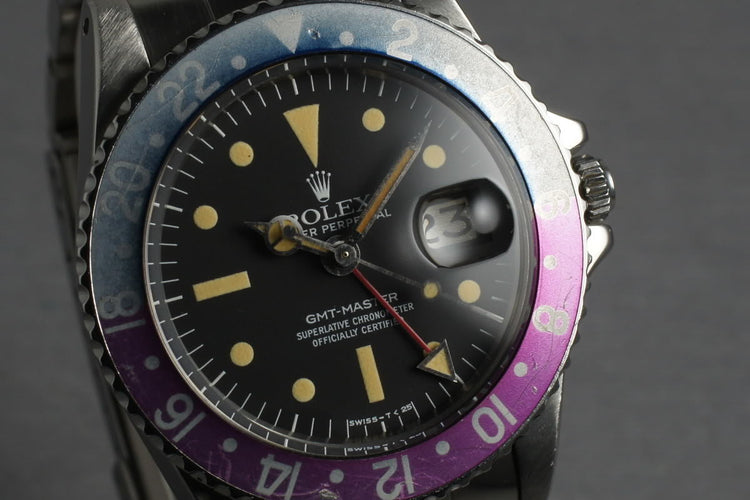 1978 Rolex GMT 1675 “Radial Dial”