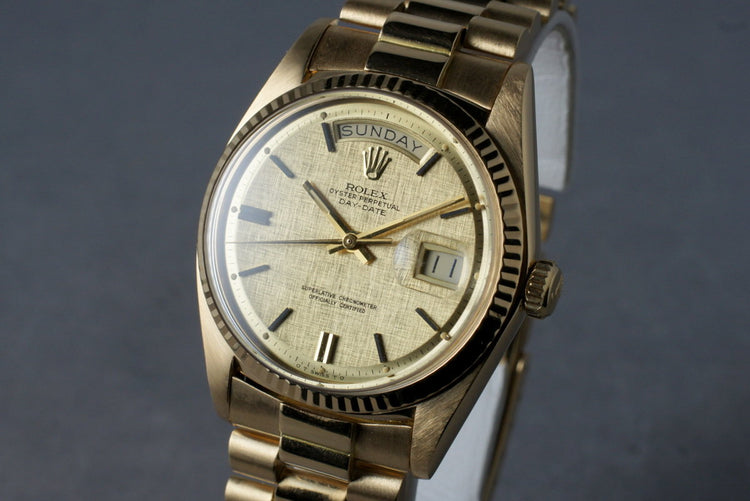 1972 Rolex Vintage 18K YG President 1803