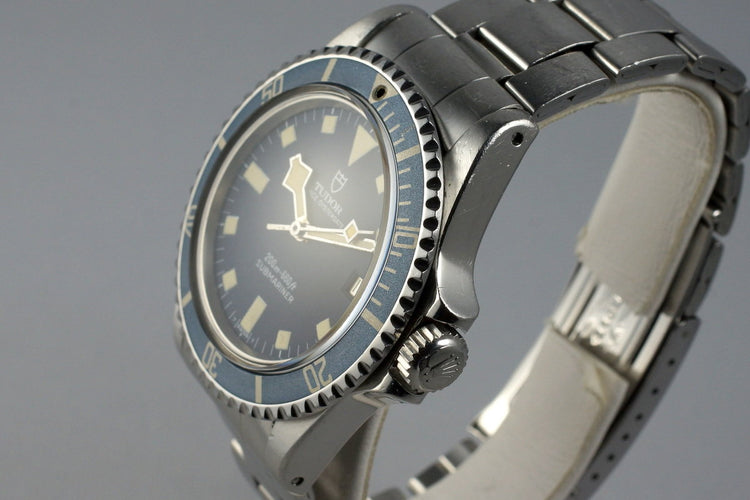 1981 Tudor Submariner 94110 Blue Snowflake