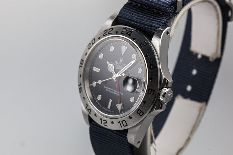 1995 Rolex Explorer II 16570 with Black Dial