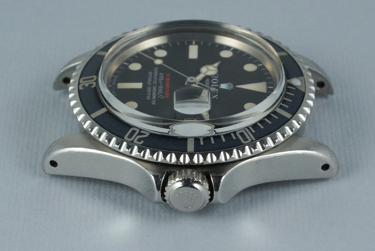 1969 Rolex Red Submariner 1680 Mark II Meters First Dial