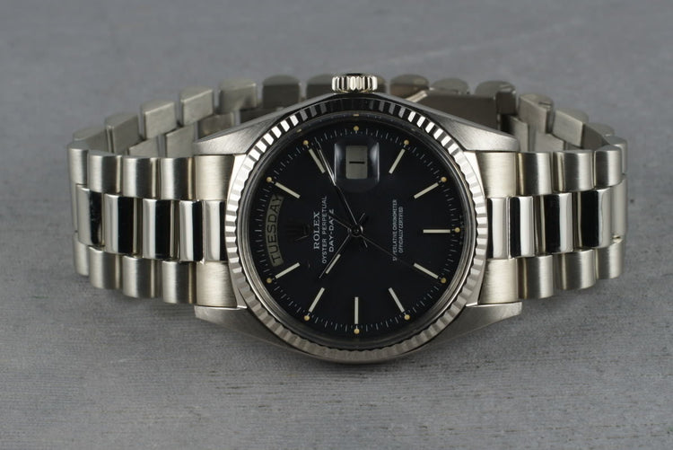 1973 Rolex 18K White Gold Day Date 1803