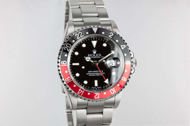 2005 Rolex GMT-Master II 16710 "Coke" with Box and Papers