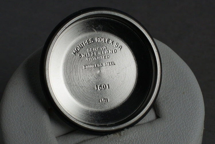 1971 Rolex Two Tone DateJust 1601 Black Dial