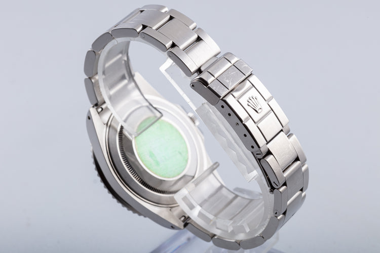 2000 Rolex GMT Master II 16710 "Coke" with Caseback Sticker