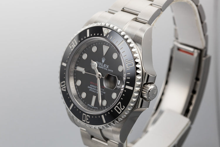 Mint 2017 Rolex Red Sea-Dweller 126600 with Box and Papers