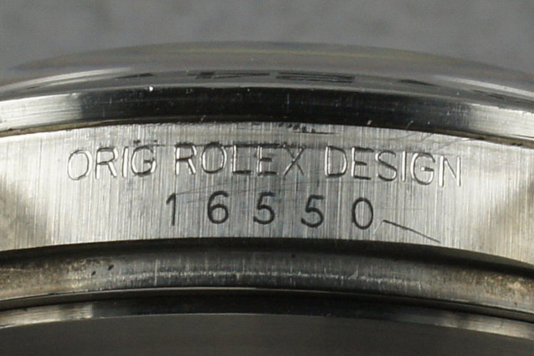 Rolex Explorer II 16550 Cream Rail Dial